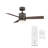 52"  Axis 3 - Blade Outdoor/Indoor Smart Ceiling Fan with Remote Control and LED Light Kit Included, Works With Alexa and iOS / Android App-50617991-50617995-118433078