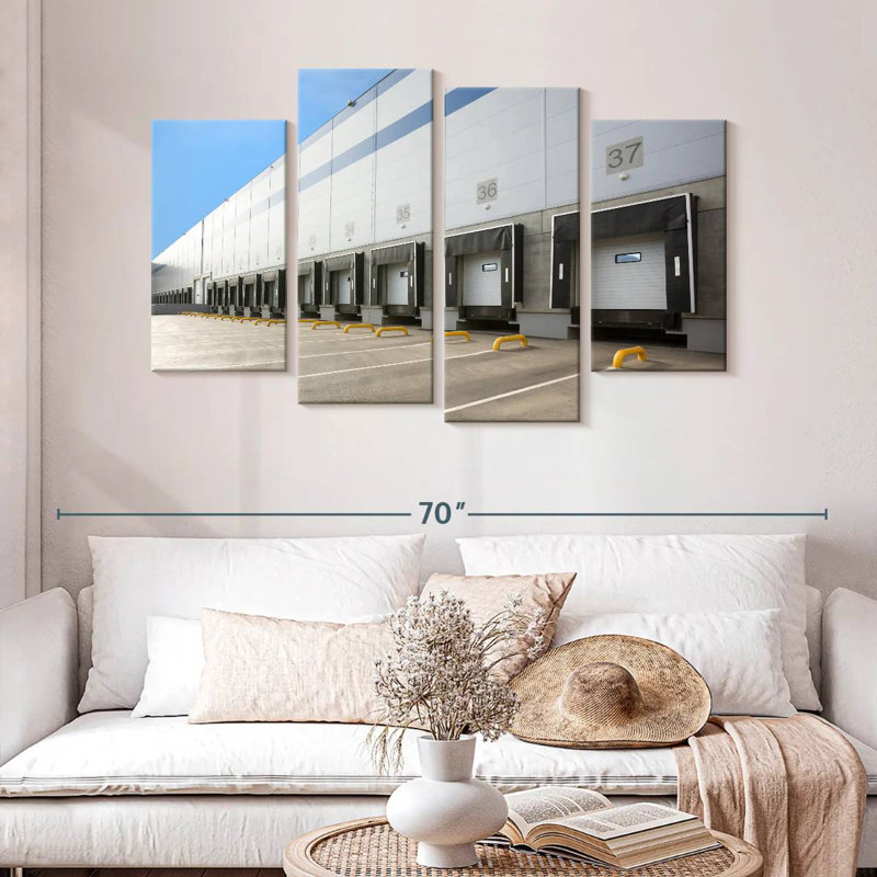 Lilie Loading Dock, 32" H x 52" W