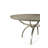 Echoes Round Solid Wood Top Metal Base Dining Table-89884079