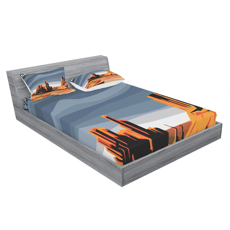 Microfiber Sheet Set, Full Sheet Set + Fitted Sheet + 2 Pillowcases