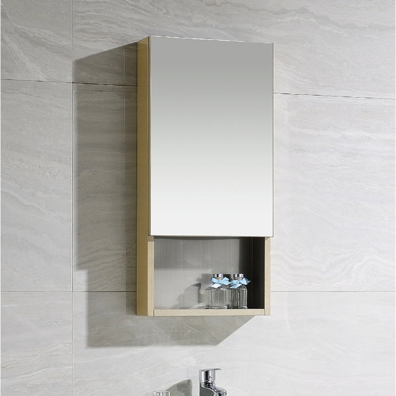 Donatello 15'' W Mirrored Medicine Cabinet