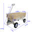 Transport extérieur, tous les terrains, rampes en bois, pneus solides, transport de jardin