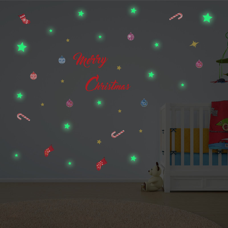 Décalcomanie murale joyeux de noël