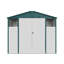 8x5.7FT Metal Apex Roof Garden Storage Shed-365821611