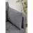 55.5" Modern Linen Futon Sofa Bed With Accent Pillow (Set of 2)-360996712