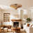 Anzila Rattan Semi Flush Mount-1917491557