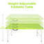 Table pliante portative intérieure et extérieure de 4 pi, poids maximum de 135 kg, table pliable pour le camping-510197396