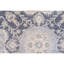 Tapis unique gris foncé / ivoire / argent 12 pi x 15 pi