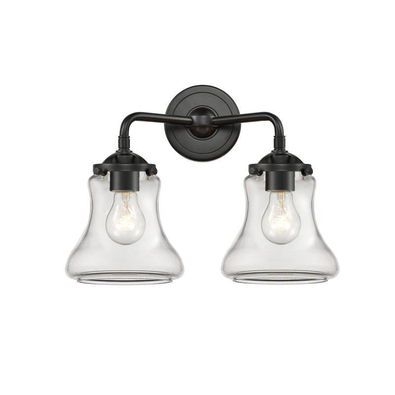 Edda 2 - Light Dimmable Vanity Light, Incandescent , Clear, Oil Rubbed Bronze