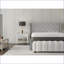 Matelas | Matelas 12 po en peluche avec tissu rafraîchissant à changement de phase | Mousse | Ivoire + gris clair-946127083