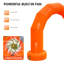 Arche gonflable en demi-cercle 10 pi avec ventilateur intégré - orange