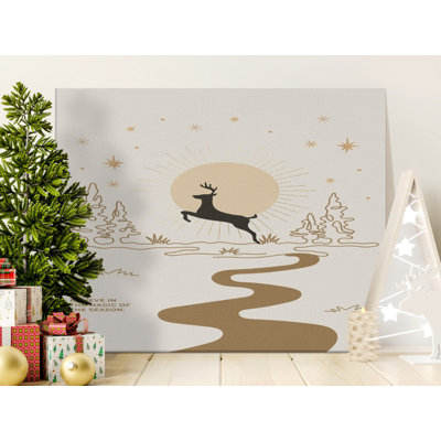 1 Piece Wrapped Canvas Wall Art Set