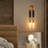 2 - Light Dimmable Horsehair Wall Sconce-880309200