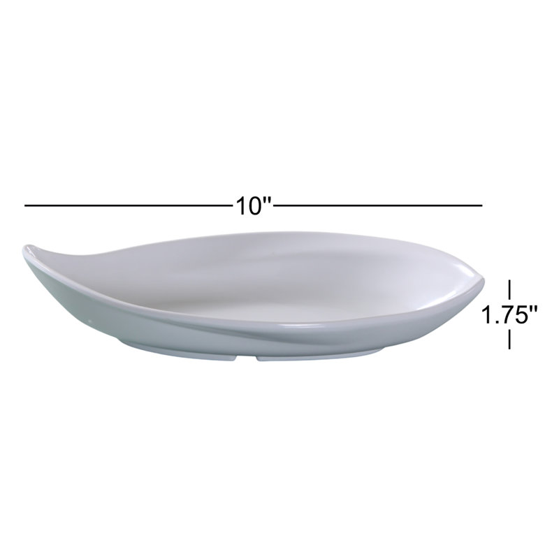 Venice 10 oz. Deep Melamine Salad Bowl