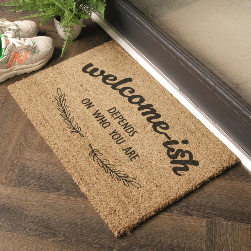 Bickerstaff Non-Slip Outdoor Doormat