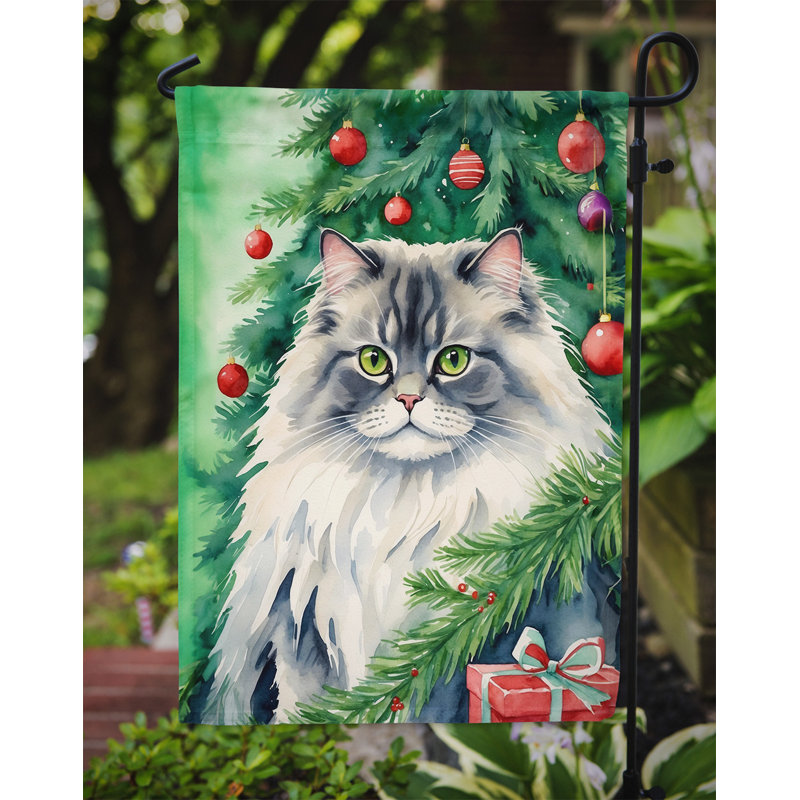 Drapeau de jardin Pixie Bob, British Longhair
