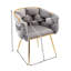 Velvet Accent Chair, Complementing Bedroom Style - Making More Inviting And Comfortable-1135871748-1135871747