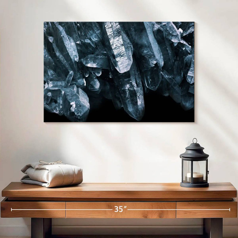 Alvord Raw Quartz Crystals, 26" H x 39" W
