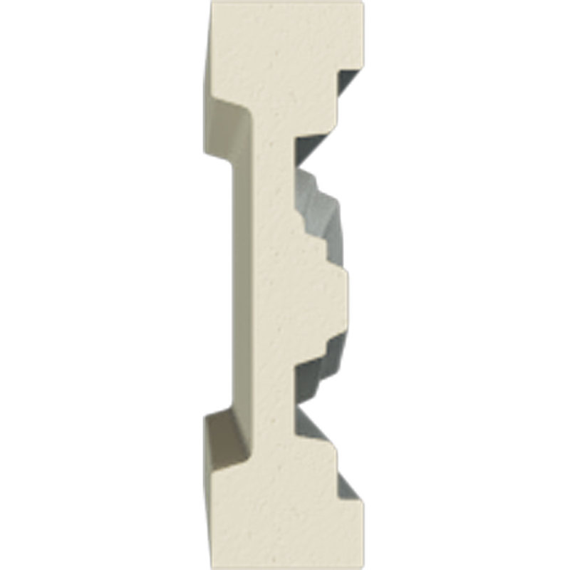 Primed White Polyurethane Decorative Chair Rail Moulding Set