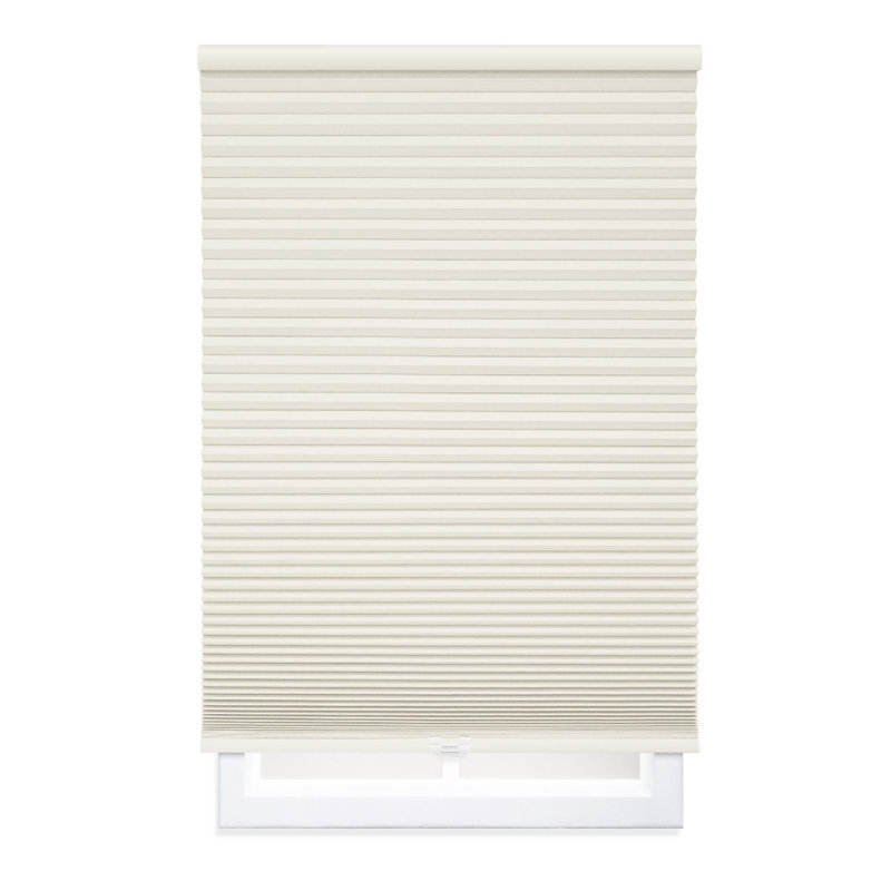 Coursey 1.5 inch Cordless Blackout Cellular Shade, 48.5"W x 72"L, Cream