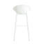 Tabouret de bar blanc d'extérieur (ensemble de 2)