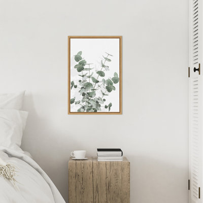Eucalyptus Creative 16 by Pictufy Studio III Framed Canvas Wall Art Print