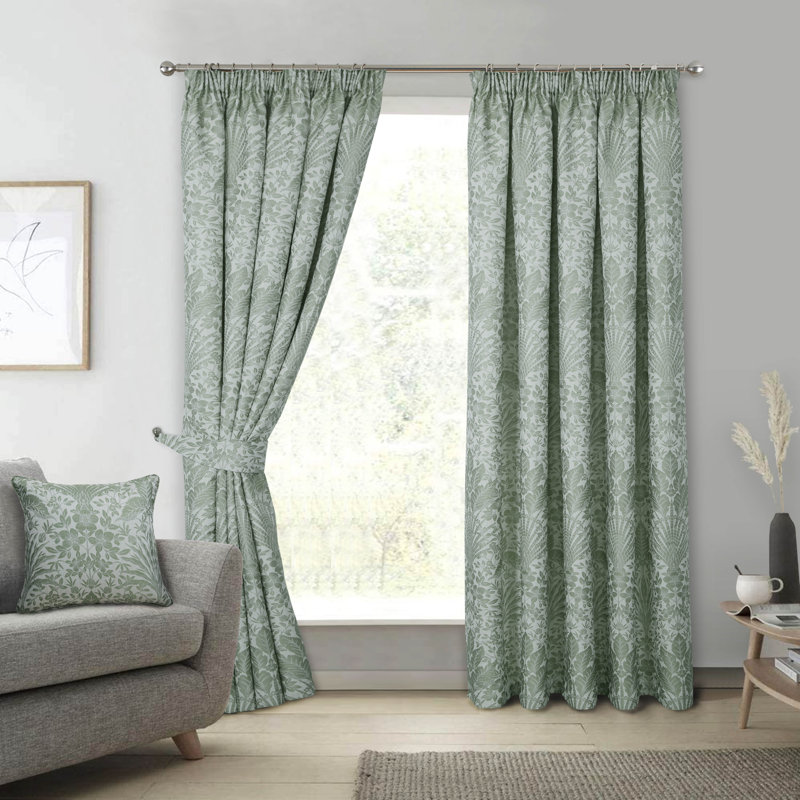 Schroeder Room Darkening Curtain Pair, 229cm W x 229cm D