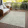 Machine Washable Indoor/Outdoor Xhevrie ACN1723 Linen Rug