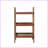 Storage Bench &amp; 3-Tier Shoe Rack, Walnut Solid Oak Entryway Organizer | Walnut | Solid Wood-1378939720