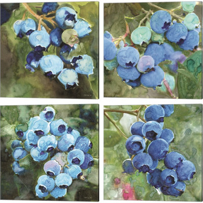 " Blueberries " by Stellar Design Studio 4 - Pieces