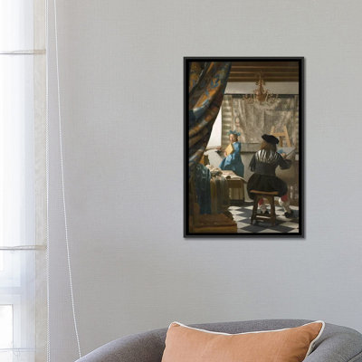 The Art Of Painting (Painter In His Studio), C.1665-66 by Johannes Vermeer - Gallery-Wrapped Canvas Giclée