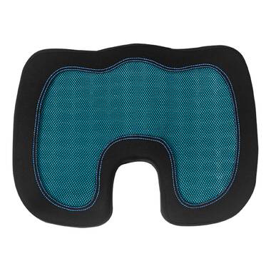 Sleepavo Memory Foam Seat Cushion & Lower Back Pain Relief Padded Lumbar  Support & Reviews