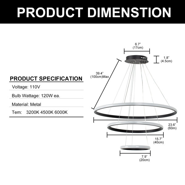 Dimensions du produit