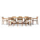 Moline 98.5'' Rectangular 8 - Person Outdoor Dining Set with Cushions