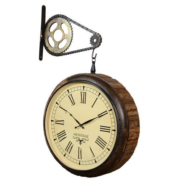 Williston Forge Rizal Wood Wall Clock | Wayfair.co.uk
