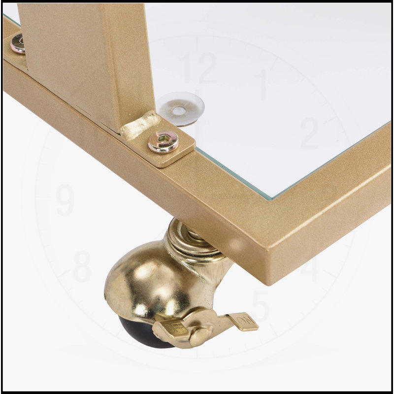 Table carrée polyvalente en forme de C pour plusieurs espaces