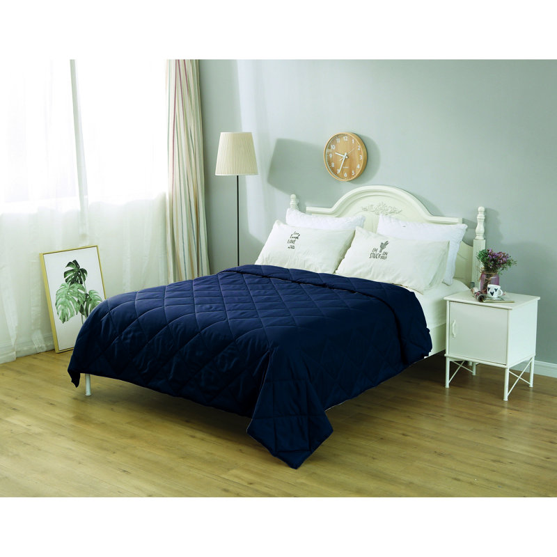 Couverture Nano, Double / Grand, Bleu vareuse