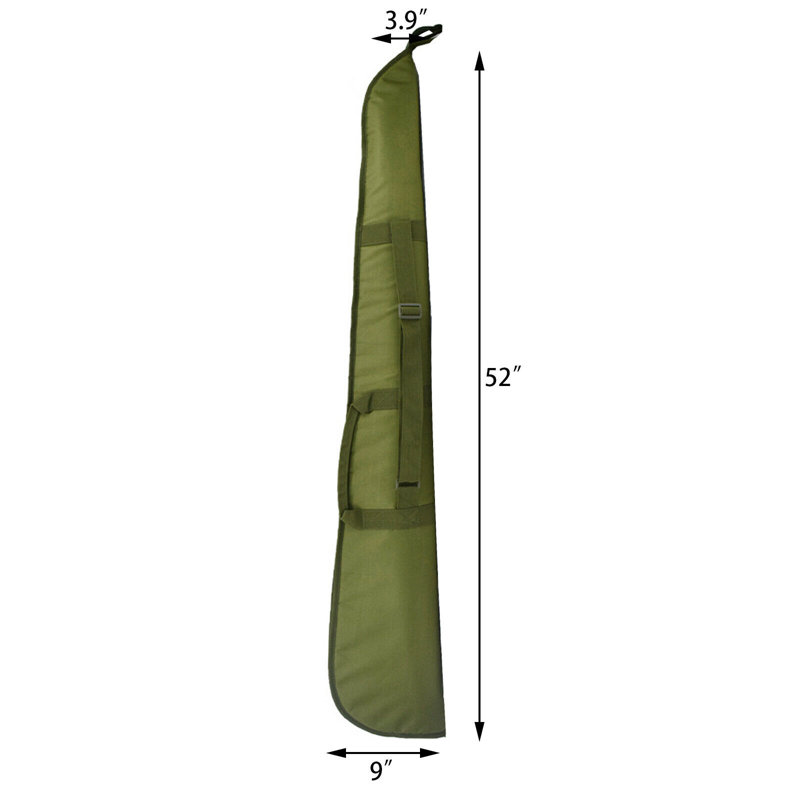 Étui pour fusil de chasse 52 po, Vert