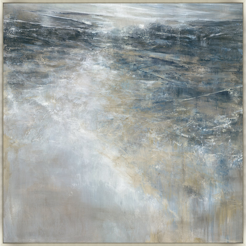 Meer Beginnings Print by Jacob Lincoln, 31.5" H x 31.5" W x 1.5" D, Image Gel Brush