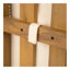 Méridienne d'extérieur moderne tissé de 28 po avec structure en bois massif et coussins en polyester confortables, parfait pour la terrasse, le jardin ou le balcon-1741061635