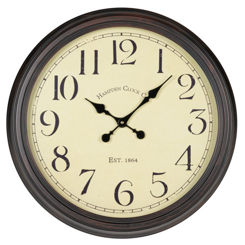 Blasford 24.5'' Metal Wall Clock & Reviews | Birch Lane