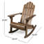 Chaise berçante idéale pour les mouvements apaisants
