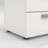 2 - Drawer Nightstand in White