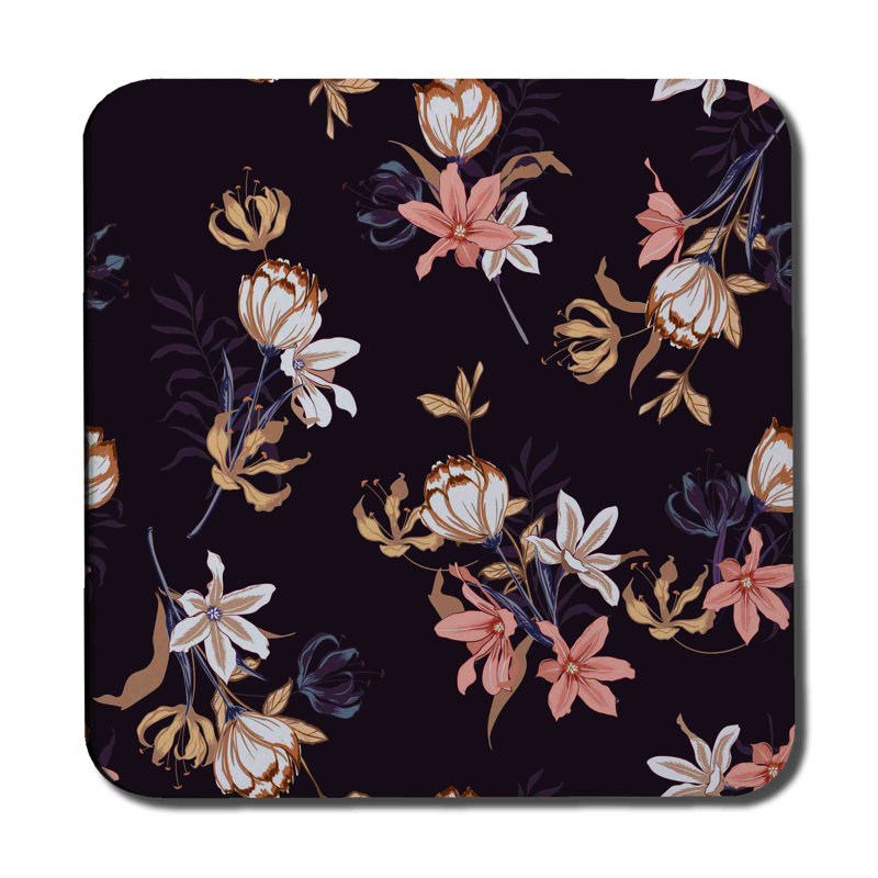Square 6 Piece Coaster Set