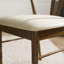 Table de salle à manger en bois avec chaises triangulaires Merrimac-661093076-661093032