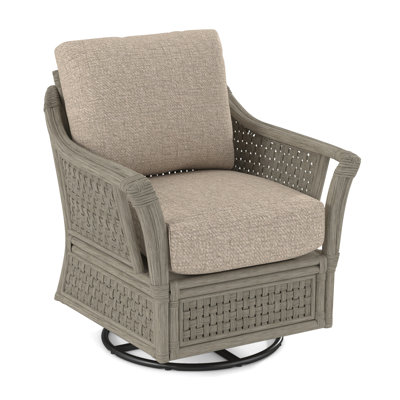 Boca 32" Wide Swivel Armchair by Braxton Culler