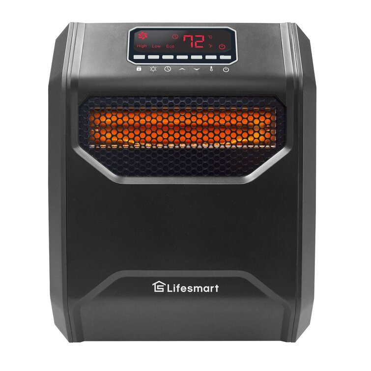 Black + Decker 1,500W Electronic Heater with LED Digital Controls