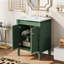 Meuble-lavabo de salle de bain 24 po avec lavabo supérieur en céramique, porte et armoire de rangement-344201094-344201113