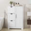 Armoire d'appoint 32 po avec 3 tiroirs pour le salon de l'entrée de la salle de bain