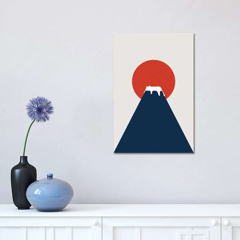 Cat Landscape V 1 Piece Wrapped Canvas Wall Art, 45.72cm H x 30.48cm W
